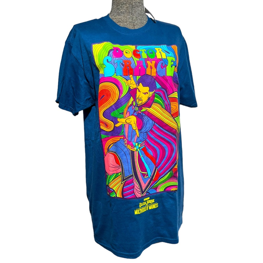 NWT! MARVEL-Dr. Strange in the Multiverse of Madness Groovy Tee- SZ Men's Medium